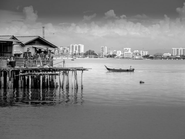 A view from the Tan Clan Jetty in George Town